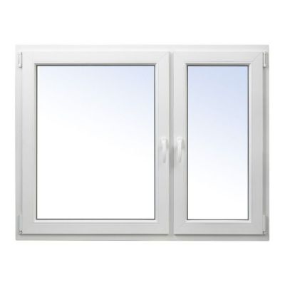 Okno PCV rozwierne + rozwierno-uchylne 1465 x 1135 mm prawe