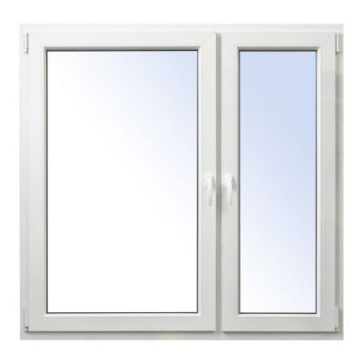 Okno PCV rozwierne + rozwierno-uchylne 1465 x 1435 mm prawe