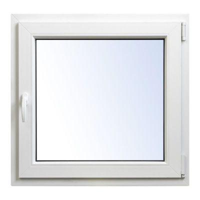 Okno PCV rozwierno-uchylne 565 x 535 mm prawe