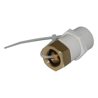 Złączka PVC USMetrix 1" KW/GW z półśrubunkiem