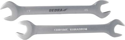 Klucz płaski CrV 12x13 mm z przywieszką DEDRA
