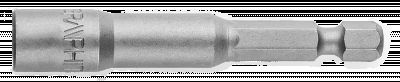 Nasadka magnetyczna 6 x 65 mm, trzpień 1/4" GRAPHITE