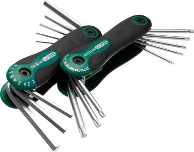 Zestaw Kluczy torx i hex 16-elementowy s-48321 STALCO