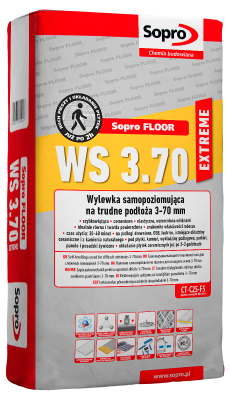 Wylewka samopoziomująca Sopro Floor WS 3-70 mm 25 kg