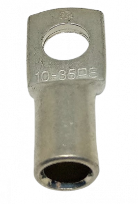 Końcówka oczkowa miedziana cynowana z otworem inspekcyjnym KORo 25/10 Ergom E11KM-01020201400 /1szt./