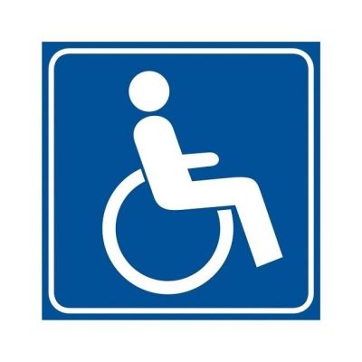 Znak Droga dla niepełnosprawnych