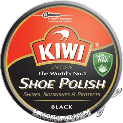 Pasta do butów w puszce czarna 50 ml KIWI
