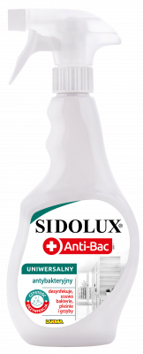 Preparat antybakteryjny uniwersalny 0,5 L SIDOLUX ANTI-BAC