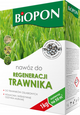 Nawóz do regeneracji trawnika 1 kg BIOPON