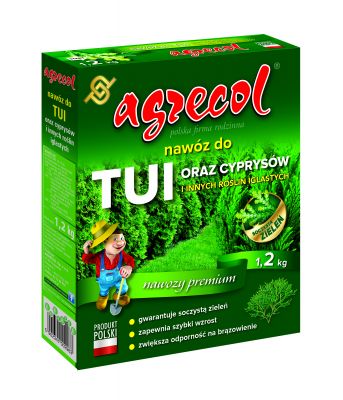 Nawóz do tui i cyprysów 1,2 kg AGRECOL