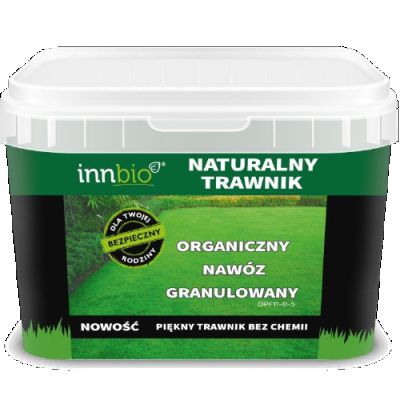 Nawóz ekologiczny granulowany Naturalny Trawnik 7,3 kg INNBIO