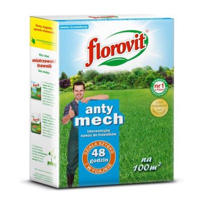 Nawóz interwencyjny do trawników Anty-mech 2 kg FLOROVIT
