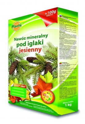 Nawóz mineralny pod iglaki jesienny 1,1 kg PLANTA