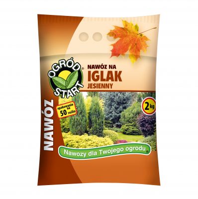 Nawóz na iglaki jesienny 2 kg OGRÓD START