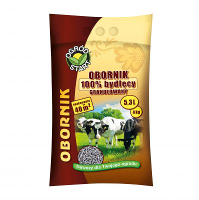 Obornik bydlęcy 4 kg granulowany OGRÓD START