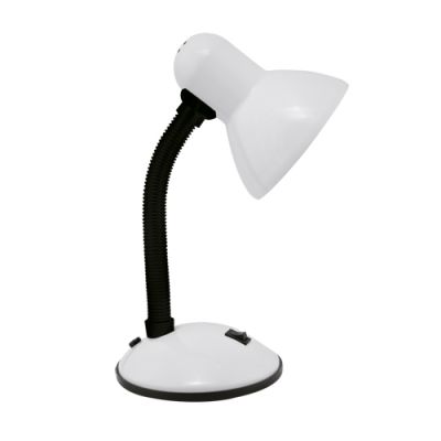 Lampka biurkowa Tola E27 biała STRUHM