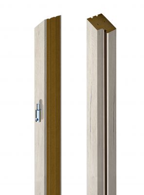 Ościeżnica futryna 2-PC dąb montana 2/3 zawiasy lewa strona 1 szt. VOSTER
