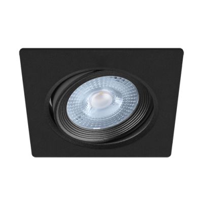 Sufitowa oprawa punktowa SMD LED Moni LED D 5 W 3000K czarna STRUHM