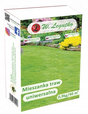 Mieszanka traw uniwersalna 0,9 kg W.LEGUTKO