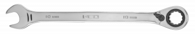 Klucz płasko-oczkowy z grzechotką i przełącznikiem 10 mm NEO