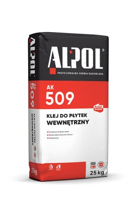 Klej do glazury wewnętrzny 25 kg AK509 ALPOL