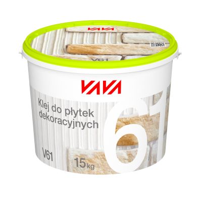 Klej do płytek dekoracyjnych V61, 15 kg VAVA