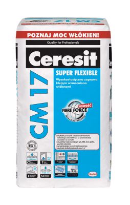Zaprawa klejowa CM17 elastyczna 25 kg CERESIT