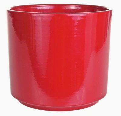 Osłonka doniczkowa Cylinder 994 - 16 cm czerwona CERMAX