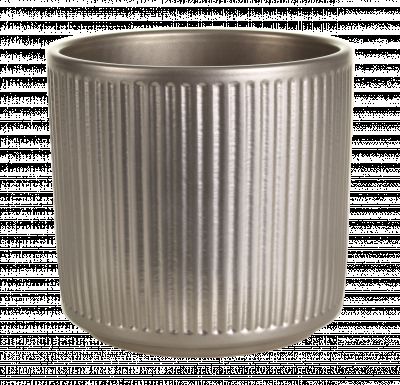 Osłonka doniczkowa Cylinder 995 - 14 cm szampan CERMAX
