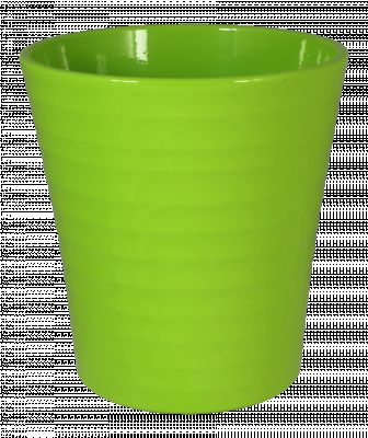 Osłonka doniczkowa Storczyk ST 9058 - 13 cm zielona CERMAX