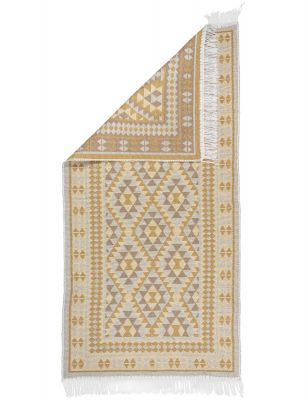 Dywan Kilim 70x140 cm ramka miodowy MULTI-DECOR