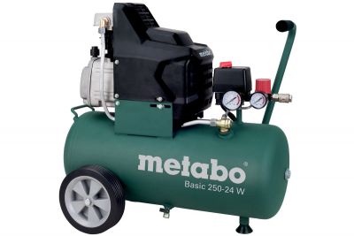 Sprężarka tłokowa Basic 250-24 W 1-fazowa Metabo 601533000