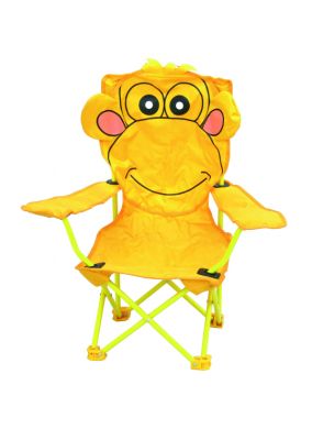 Krzesełko ogrodowe campingowe żółta małpka PATIO