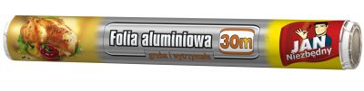 Folia aluminiowa 30 m JAN NIEZBĘDNY