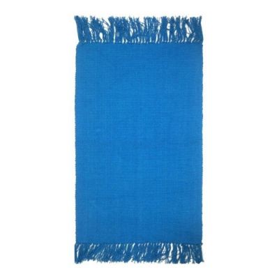 Dywanik 50 x 80 cm niebieski