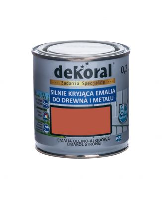 Emalia ftalowa Emakol Strong orzech średni 0,2 L DEKORAL
