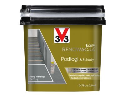 Farba renowacyjna Easy Renowacja Podłogi & Schody szary marengo 0,75 L V33