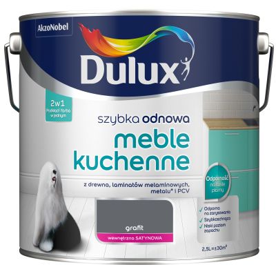 Farba Szybka Odnowa Meble kuchenne 0,75 L turkusowy błękit DULUX