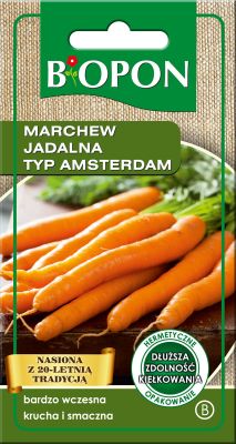 Marchew jadalna Amsterdam 3 - 4 g BIOPON