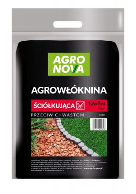 Agrowłóknina ściółkująca czarna 1,6 x 5 m Agro Nova AGRIMPEX