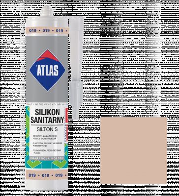 Silikon sanitarny Silton S jasnobeżowy ATLAS