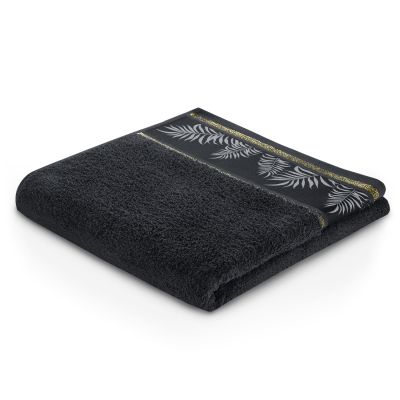 Ręcznik Pavos czarny 70x140 cm AMELIAHOME