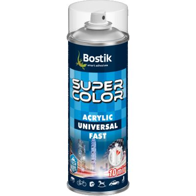 Lakier akrylowy Super Color Acrylic Universal Fast bezbarwny 400 ml BOSTIK