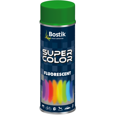 Lakier fluorescencyjny Super Color Fluorescent zielony 400 ml BOSTIK