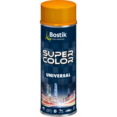 Lakier uniwersalny ogólnego zastosowania Super Color Universal złoty 400 ml BOSTIK