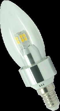 Żarówka LED E14 4-5 W świeca SYNTECON