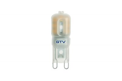 Żarówka z diodami LED plastik ciepła biała 3 W G9 GTV