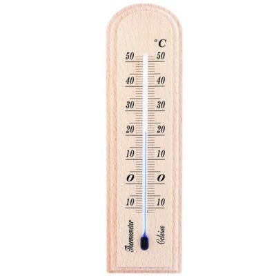 Termometr pokojowy Terdens 0020 mały drewniany