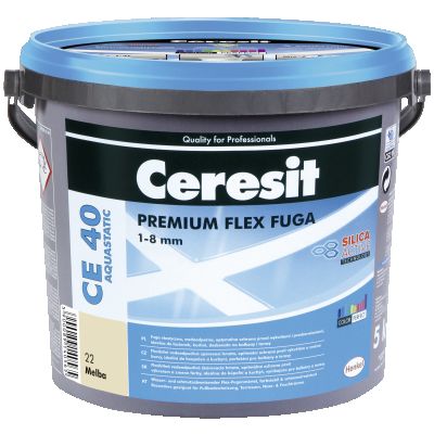 Fuga cementowa wodoodporna CE40 melba 5 kg CERESIT