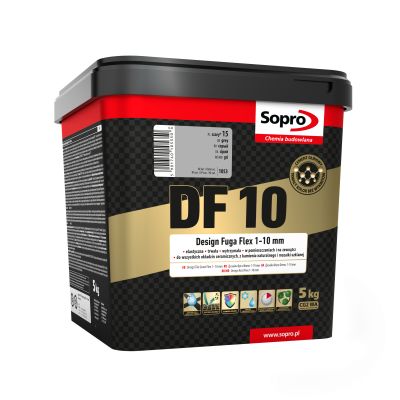 Design Fuga Flex DF10 szary 5 kg SOPRO